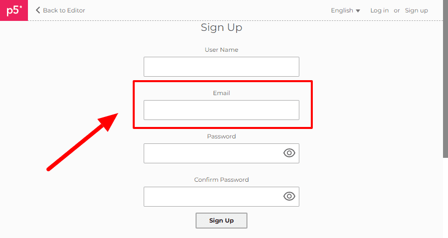 メールアドレスを入れる