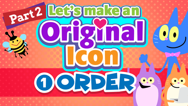 順番に気をつけて円とテキストを描く